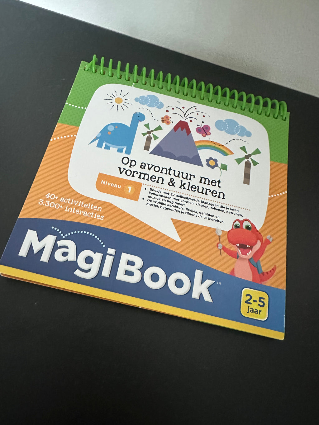 Vtech - Magibook - op avontuur met vormen en kleuren.