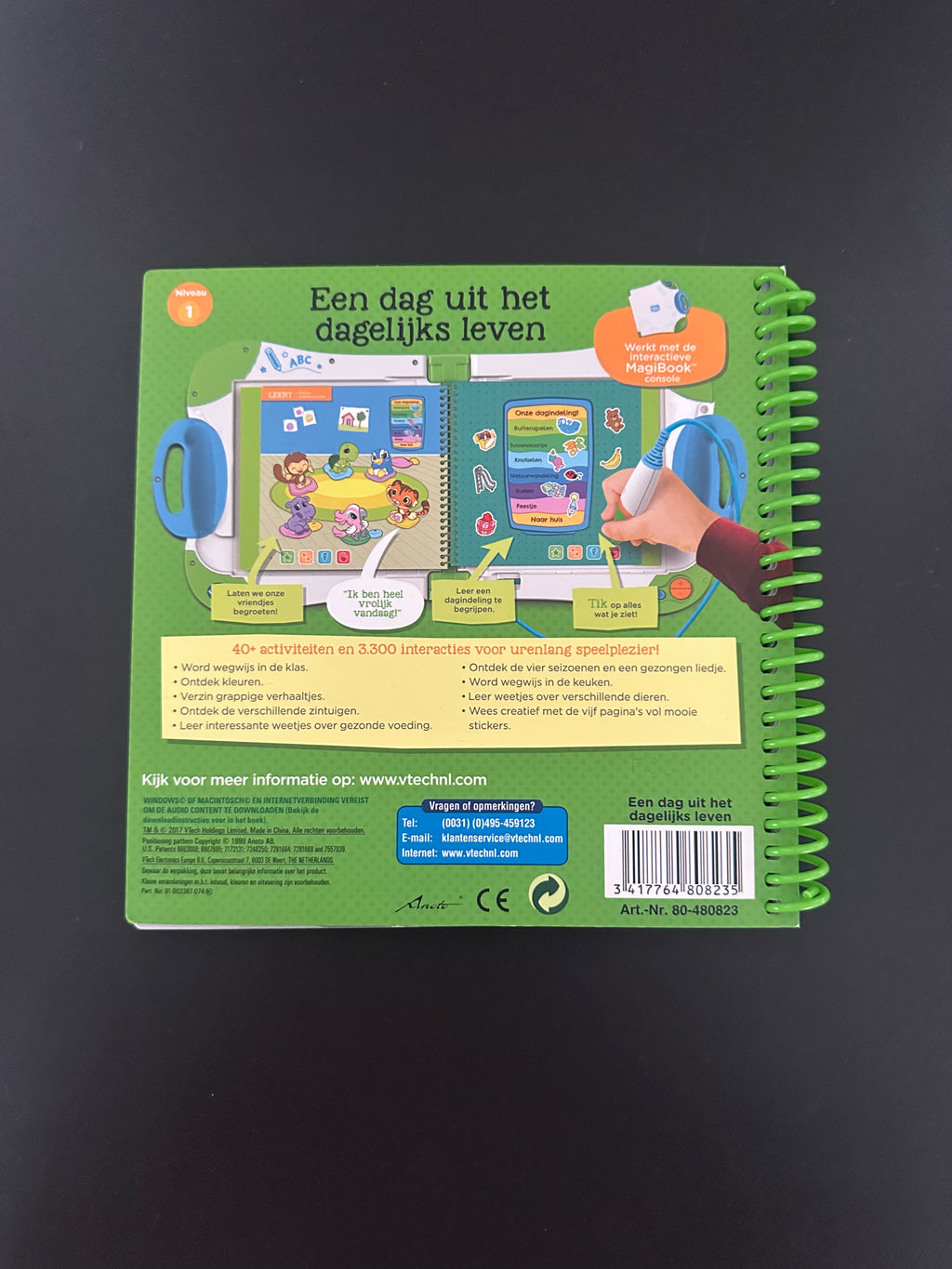 Vtech - Magibook - Een dag uit het dagelijks leven