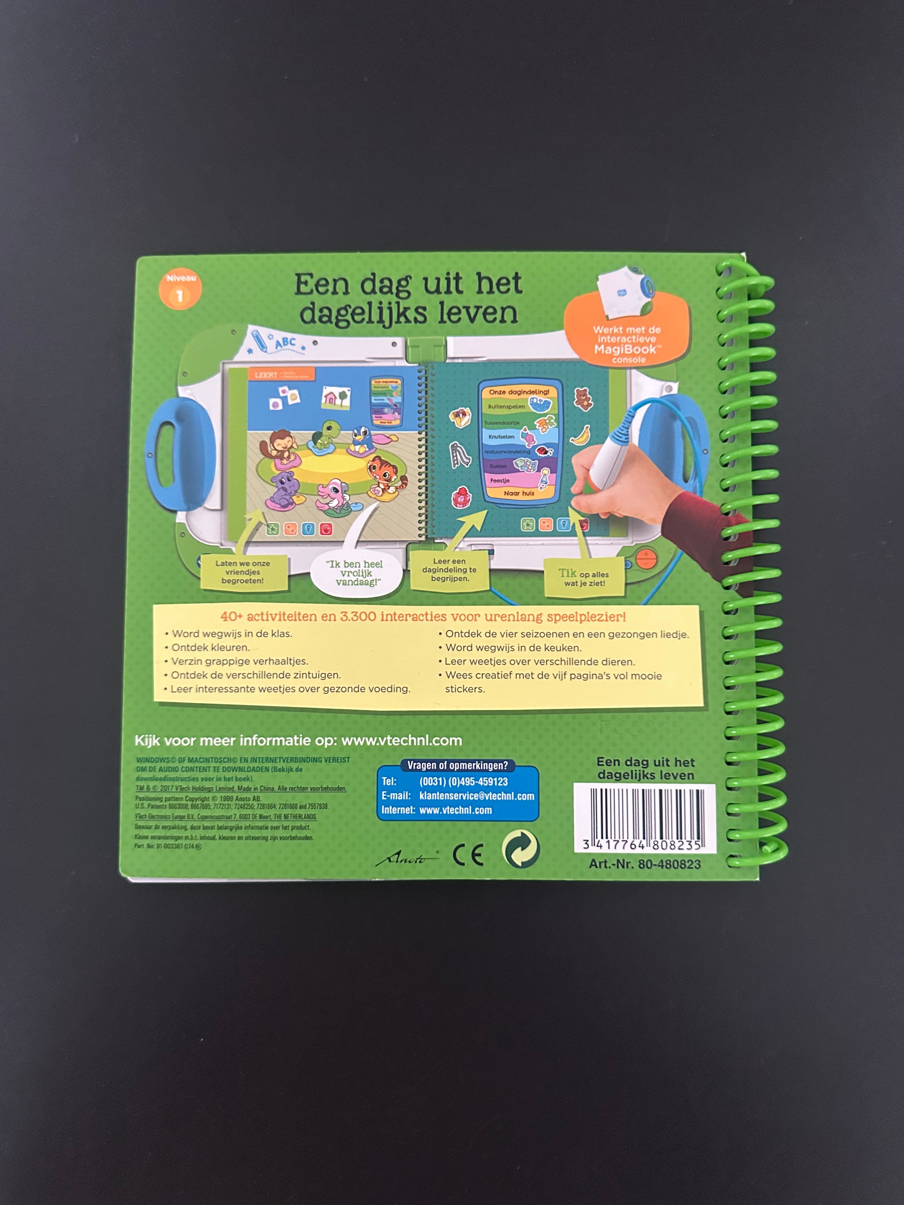 Vtech - Magibook - Een dag uit het dagelijks leven