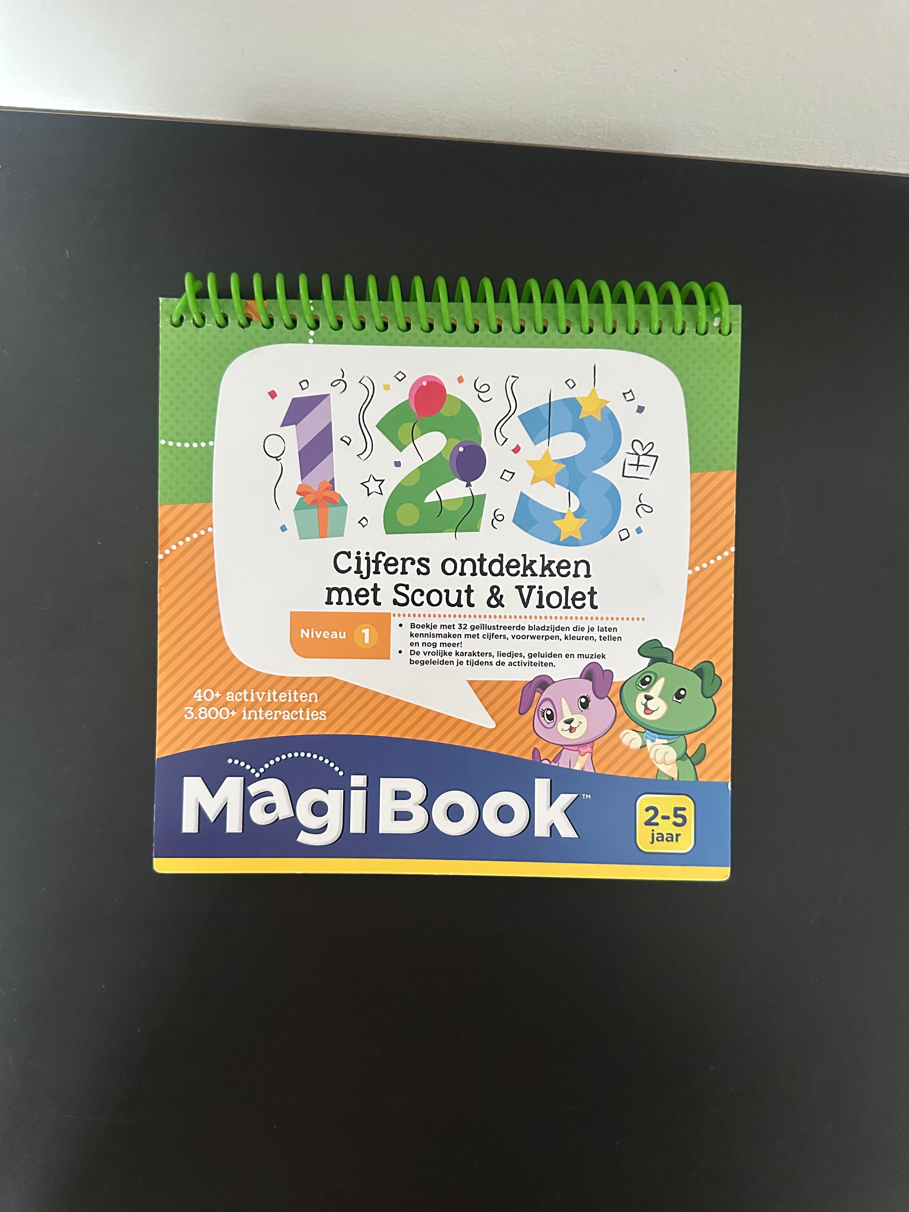 Vtech - Magibook - Cijfers ontdekken met scout & violet