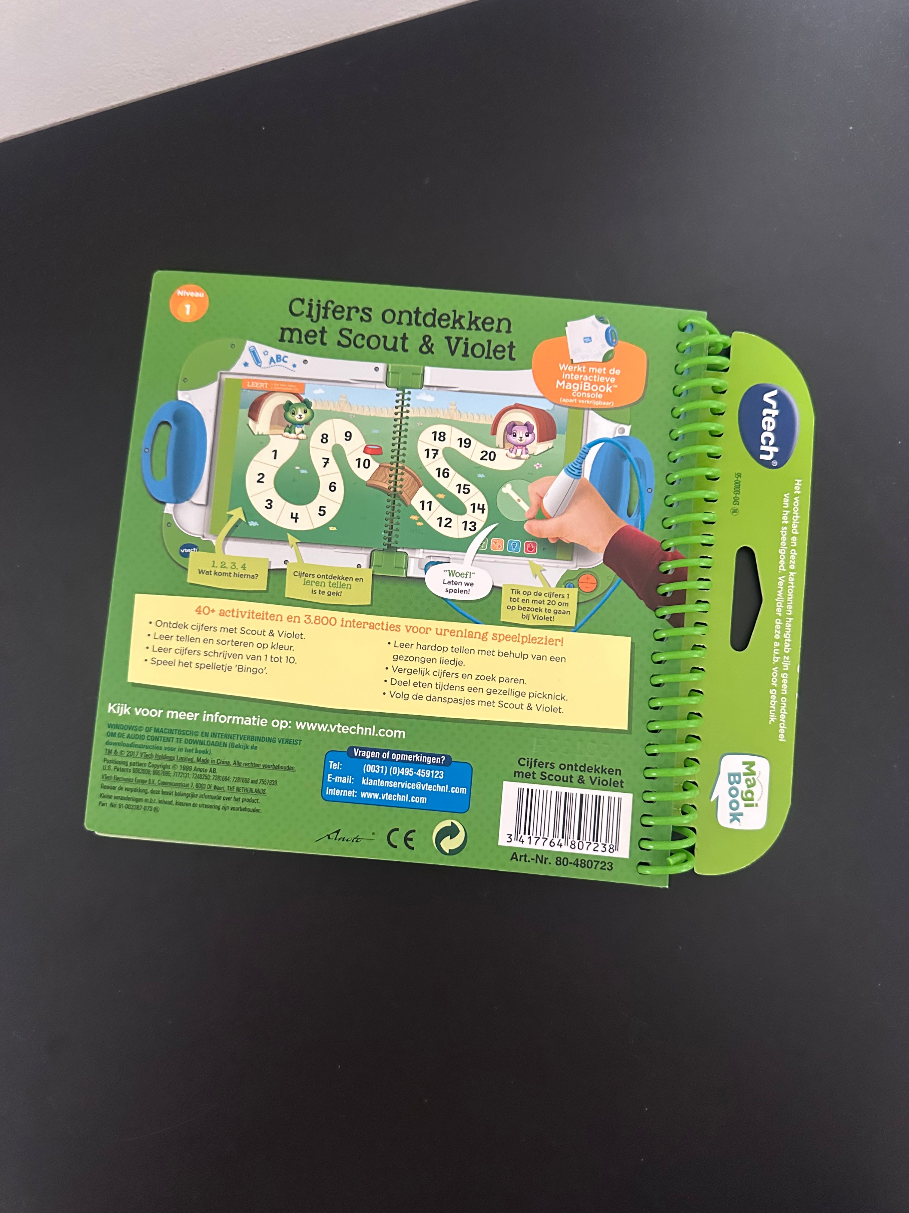 Vtech - Magibook - Cijfers ontdekken met scout & violet