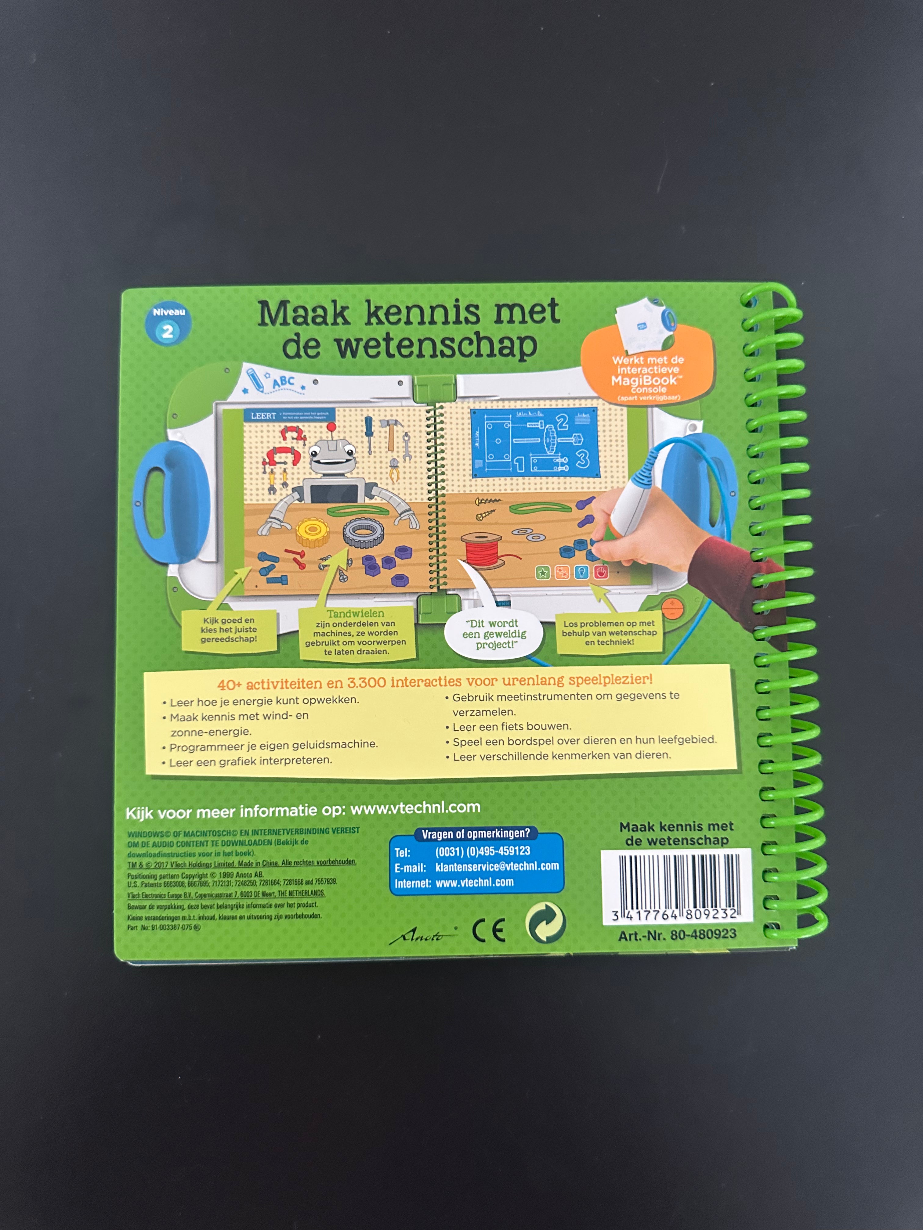 Vtech - Magibook - Maak kennis met de wetenschap