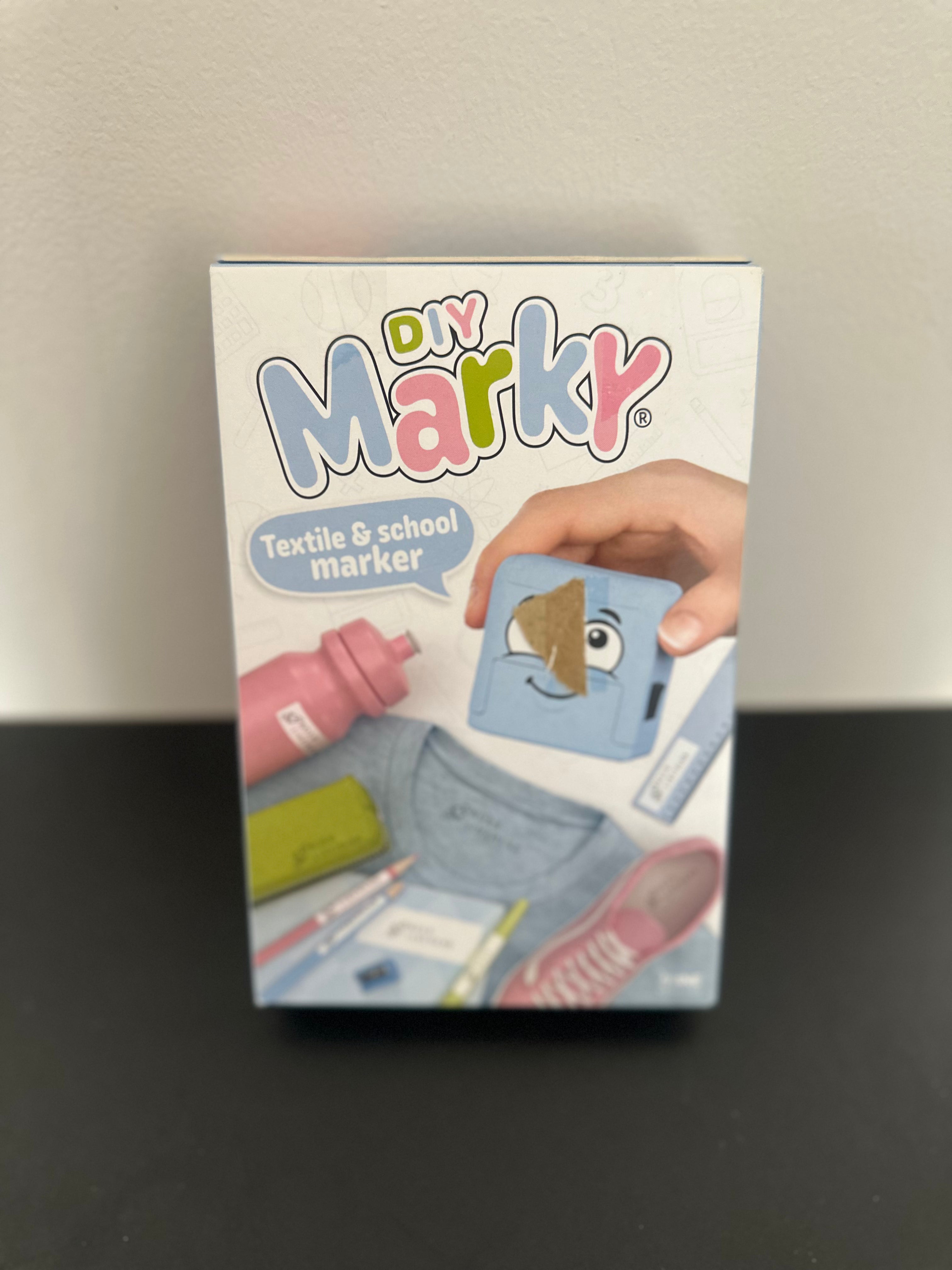 DIY marky - textiel en school marker