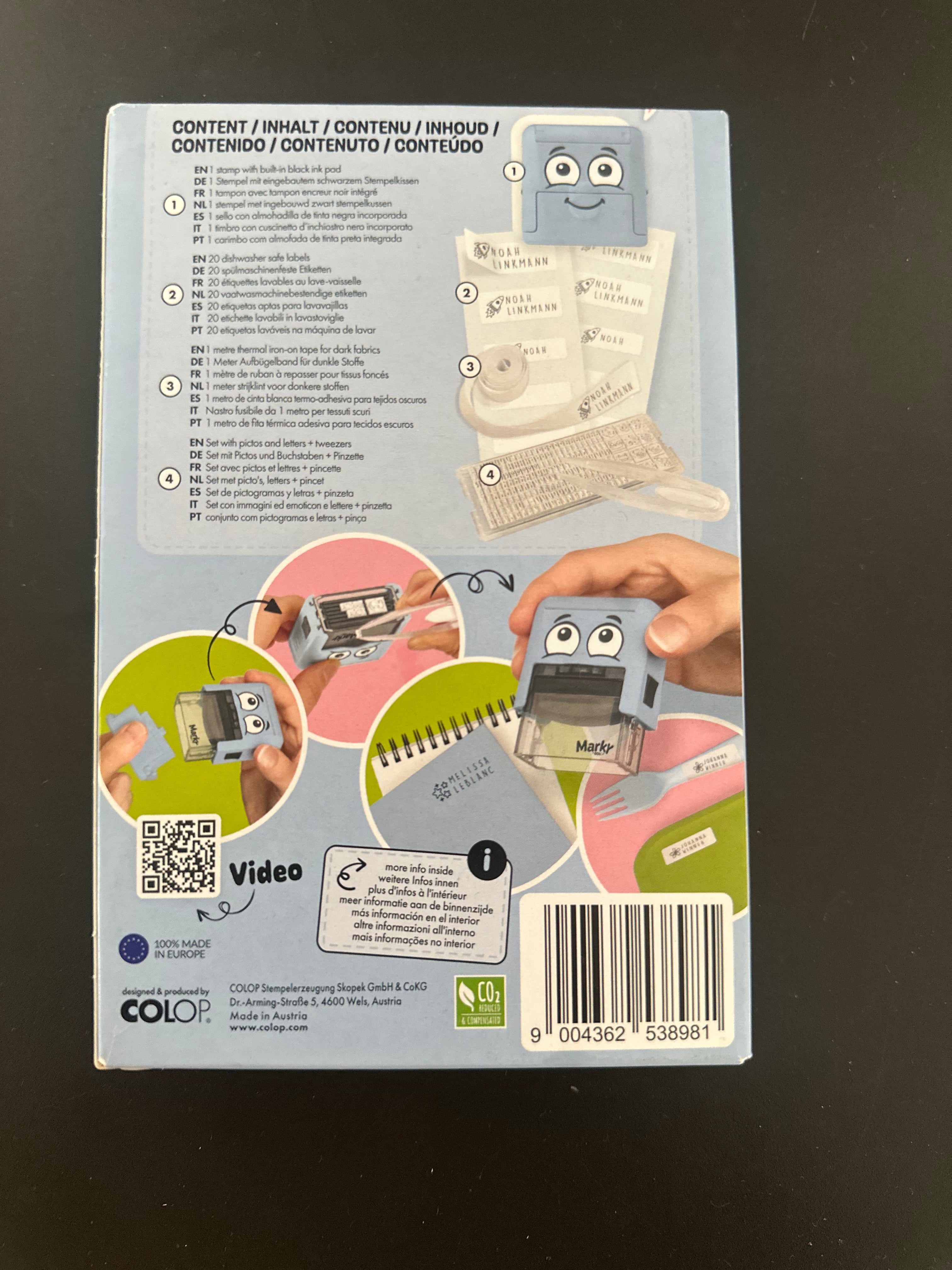 DIY marky - textiel en school marker