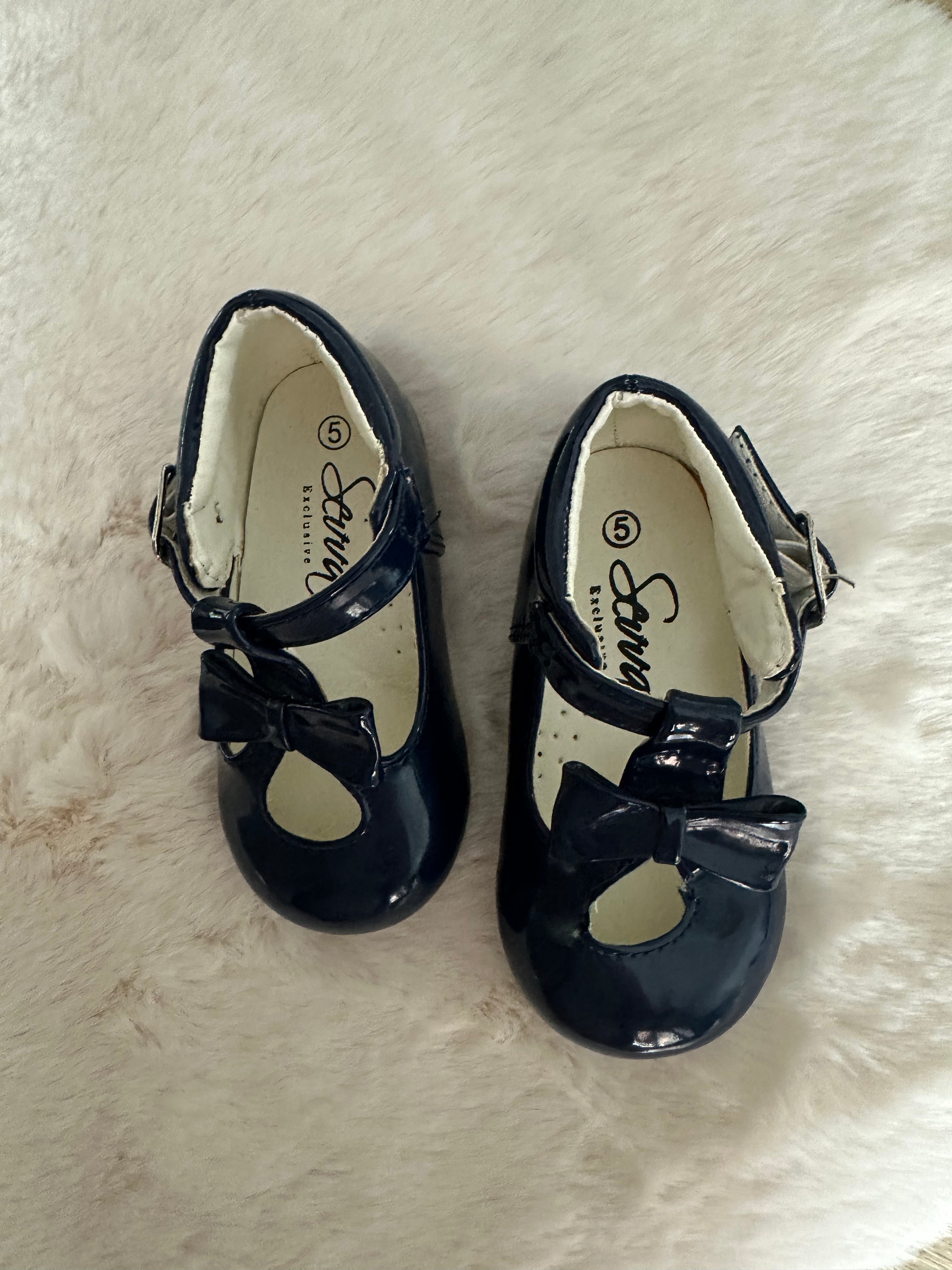 Sevva - Blauwe lakschoenen - maat 21