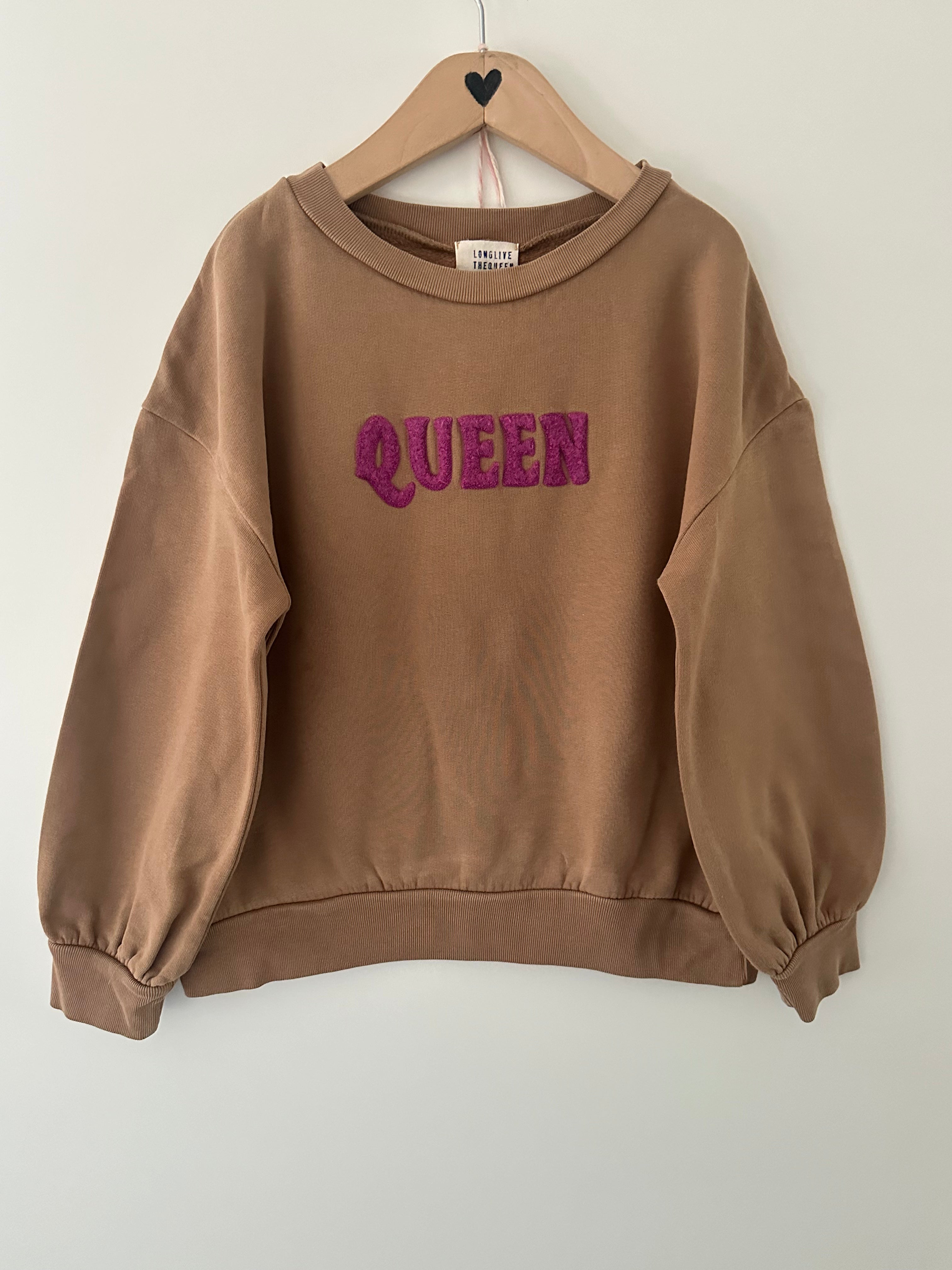 Longlive thequeen - sweater - maat 128