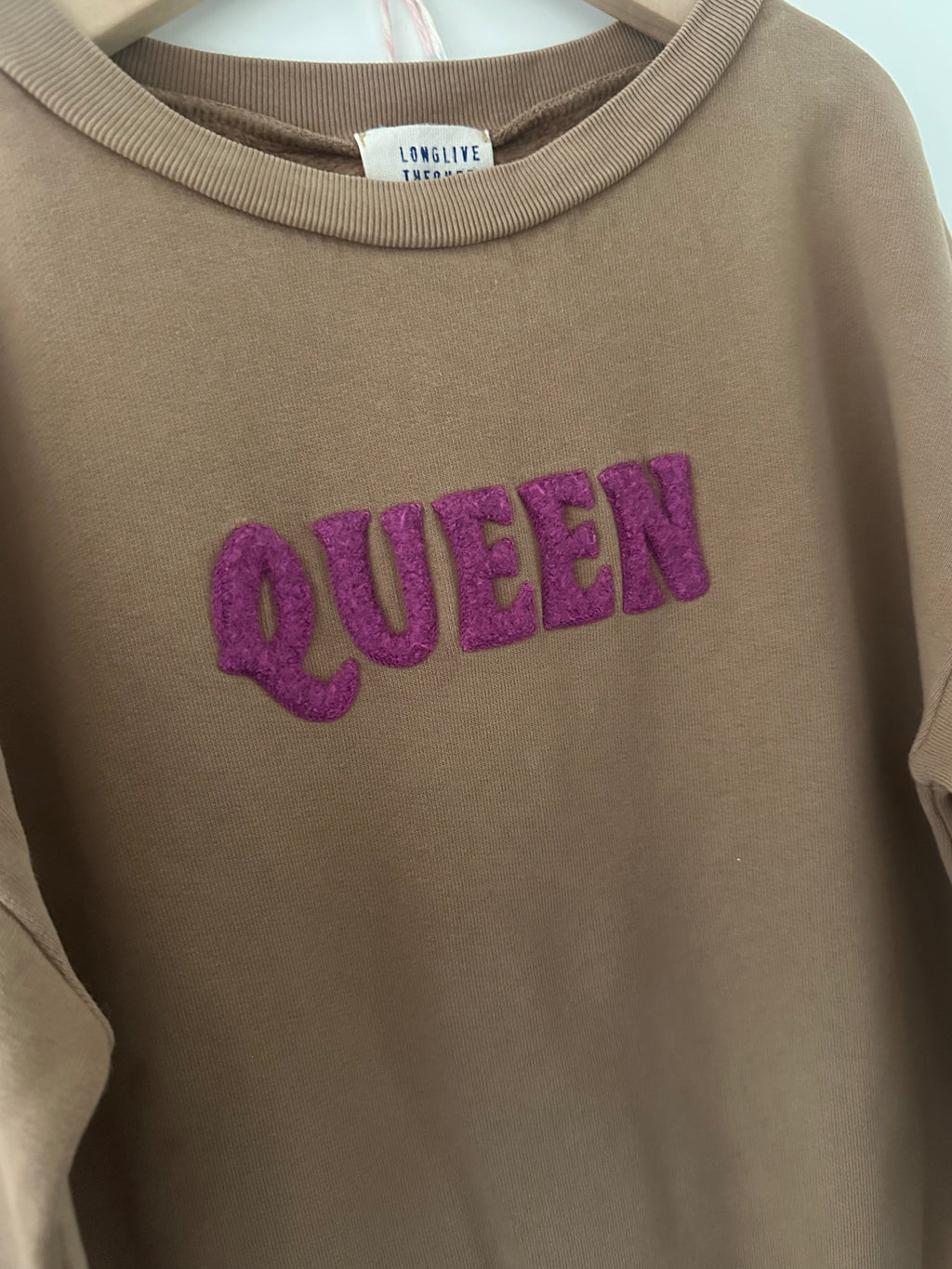 Longlive thequeen - sweater - maat 128