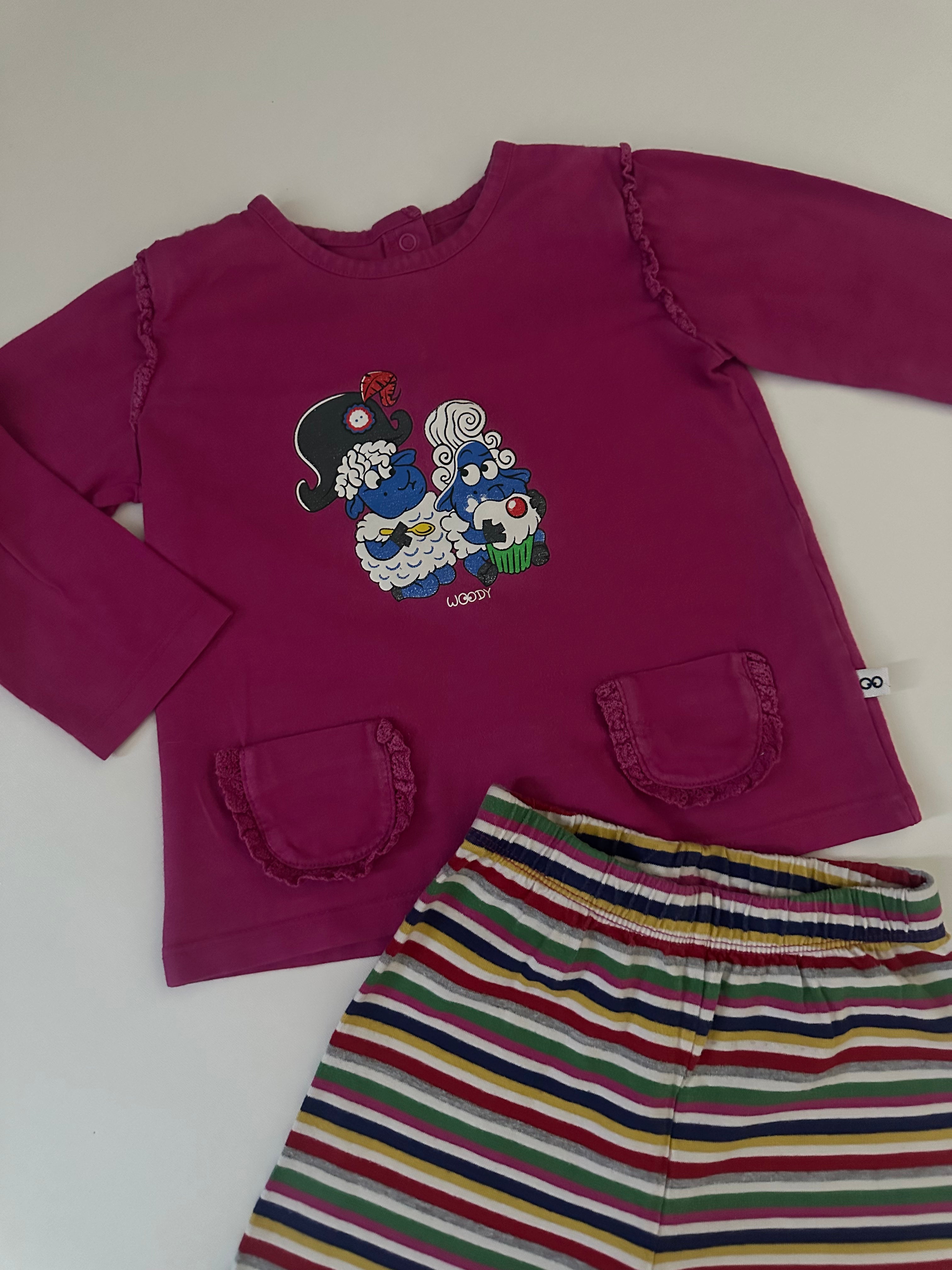 Woody - Pyjama - 80