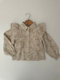 Le chic - Blouse gebloemd beige