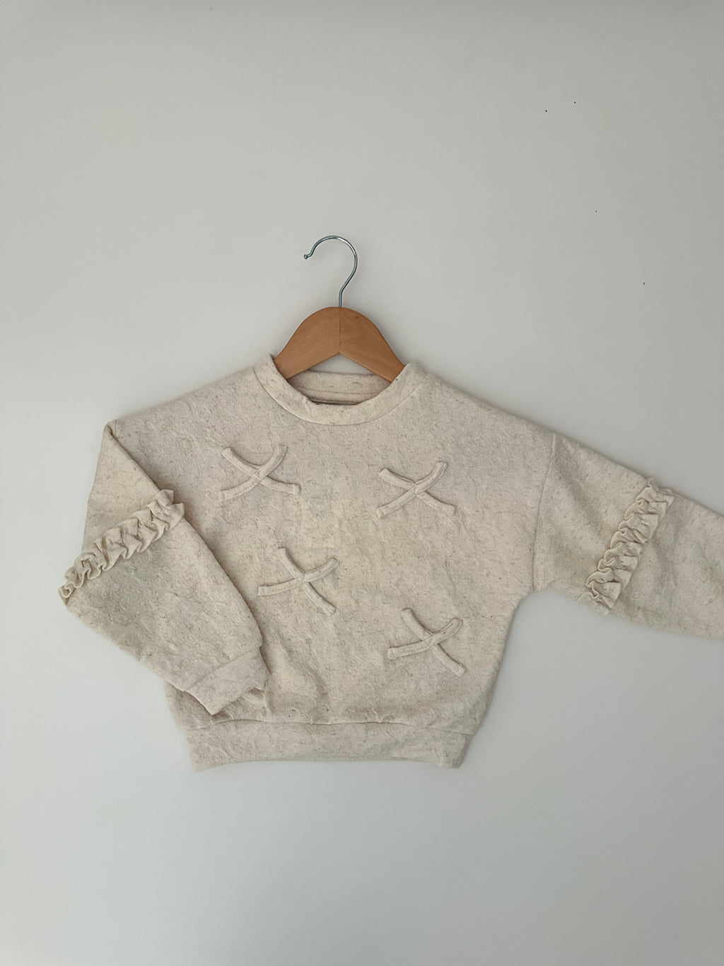 Le chic - Trui strikken off white