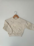 Le chic - Trui strikken off white