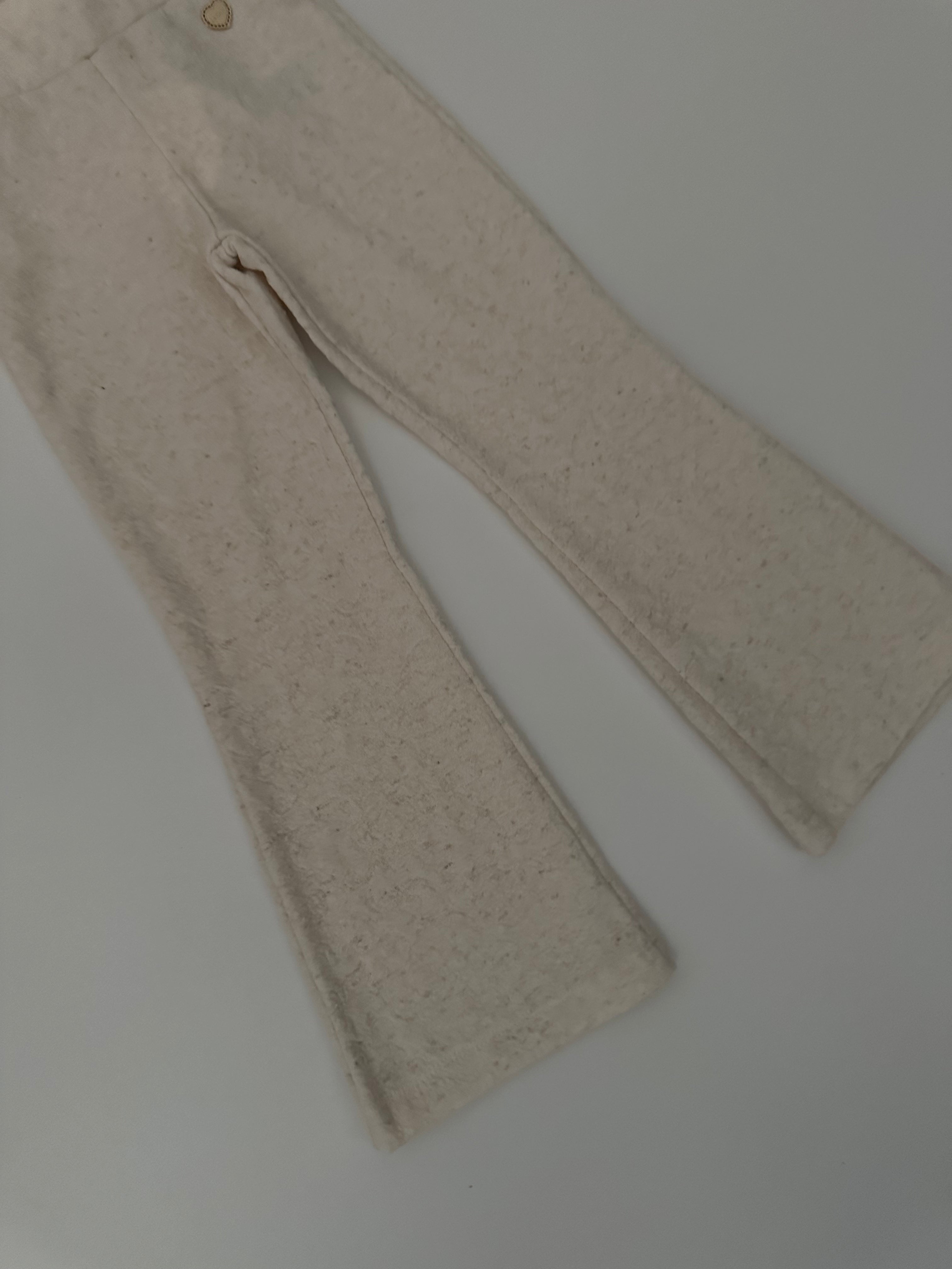 Le chic - Flared broek off wite