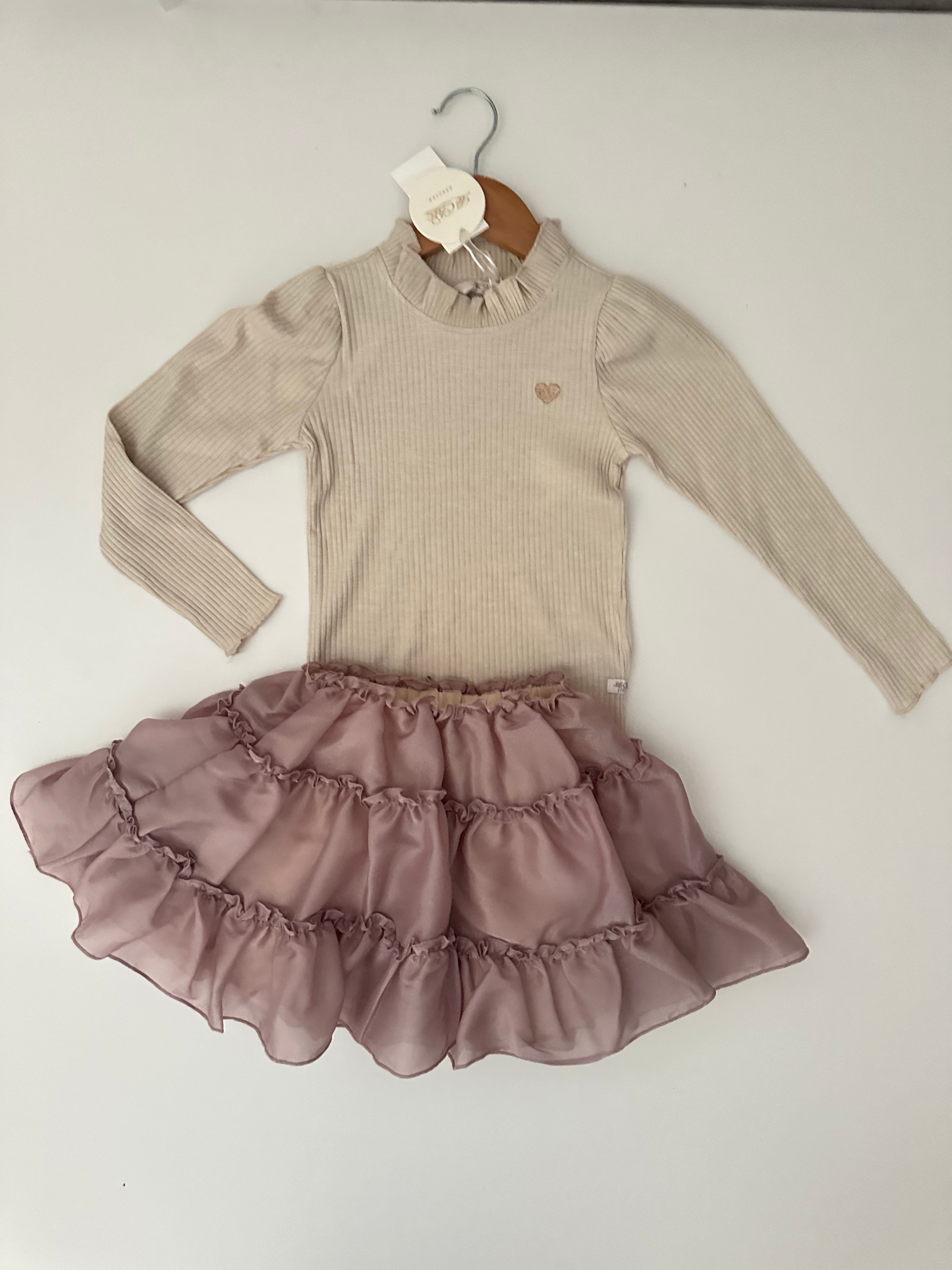Le chic - Gouden trui met hartje