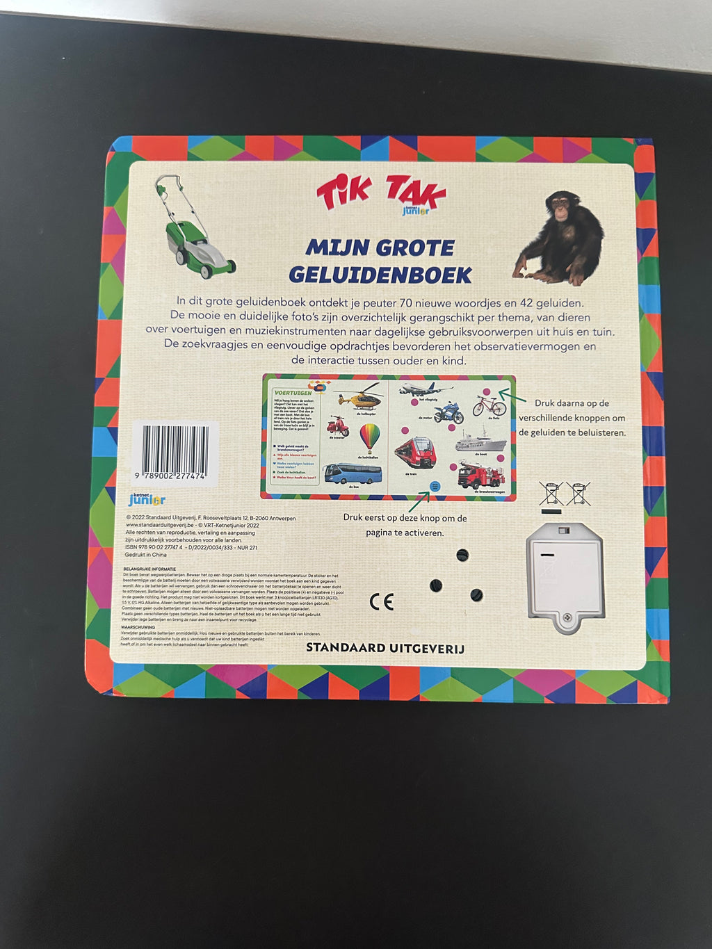 Tik tak, Ketnet - Mijn grote geluidenboek